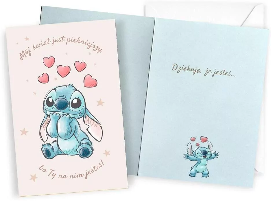 Karnet Urodziny Stitch - tantis.pl