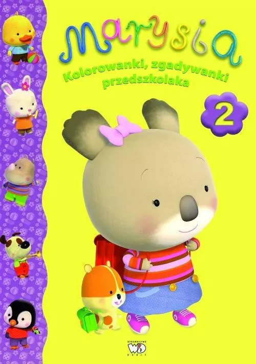 Marysia. Kolorowanki, zgadywanki przedszkolaka. Część 2 - tantis.pl