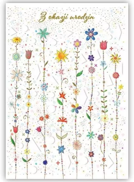 Kartka okolicznościowa Urodziny TS - tantis.pl