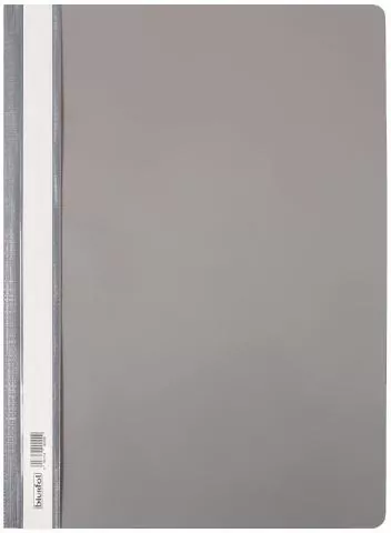 Skoroszyt twardy PVC szary - tantis.pl