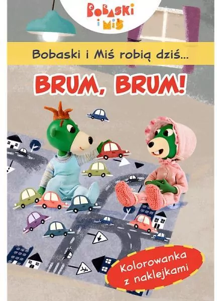 Bobaski i Miś robią dziś... Brum, brum! TREFL - tantis.pl