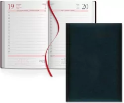 Kalendarz 2025 książkowy A5, czarny