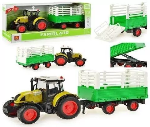 Traktor z naczepą - tantis.pl