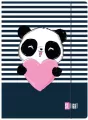 Teczka A4 z gumką. Love Panda - tantis.pl