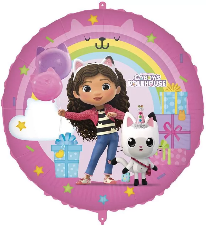 Balon foliowy 46cm Gabby's Dollhouse - tantis.pl