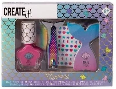 Zestaw do manicure Mermaid CREATE IT! - tantis.pl