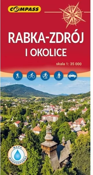 Mapa - Rabka zdrój i okolice 1:35 000 - tantis.pl