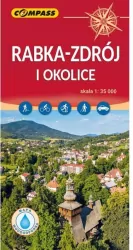 Mapa - Rabka zdrój i okolice 1:35 000