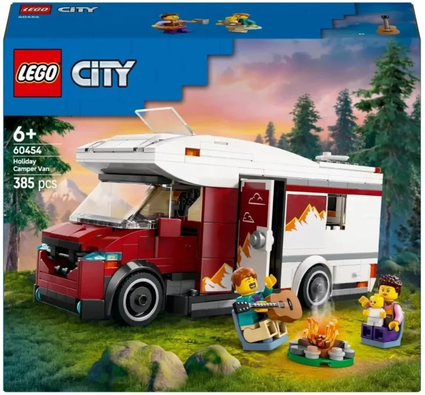 LEGO® Wakacyjny kamper pełen przygód 60454 - tantis.pl