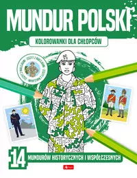 Kolorowanki dla chłopców. Mundur polski - tantis.pl