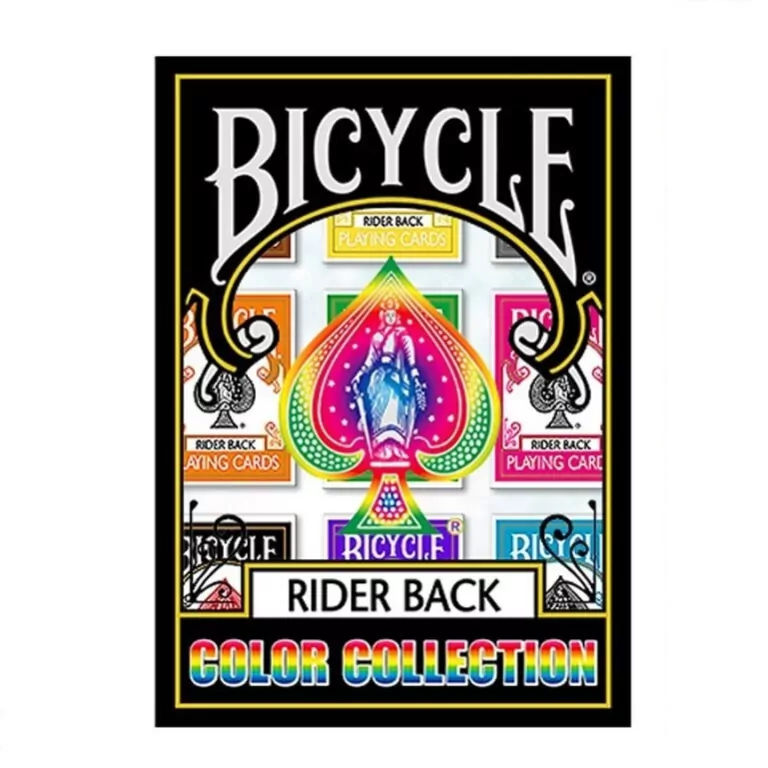 Zestaw kart Color Collection 9 talii BICYCLE - tantis.pl