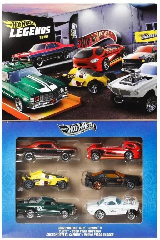 Hot Wheels Legends Samochody 1:64 6-pak - tantis.pl