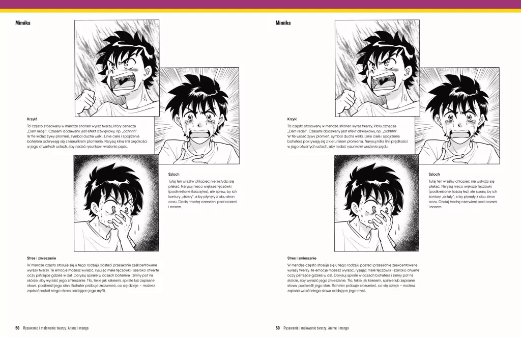 Rysowanie i malowanie twarzy. Anime i manga - tantis.pl