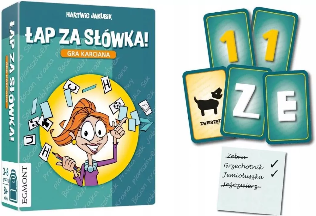 Łap za słówka. Gry do plecaka - tantis.pl