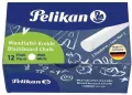 Kreda bezpyłowa biała 12szt PELIKAN - tantis.pl