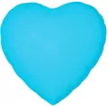 Balon foliowy Serce fluor niebieski 46cm - tantis.pl