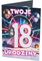 KARNET URODZINY 18 B6 Z KOP NER A-022 FOL - tantis.pl