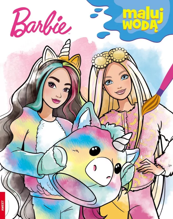 Maluj wodą Barbie - tantis.pl