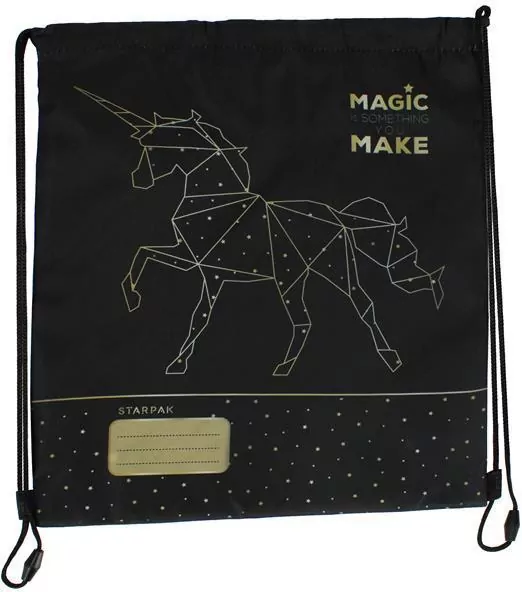 Worek na ramię Gold Unicorn STARPAK - tantis.pl