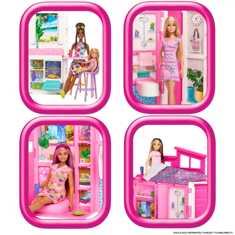 Barbie Fashionistas, Przytulny domek - tantis.pl