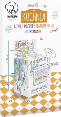 Kolorowanka XXL 3D. Kuchnia