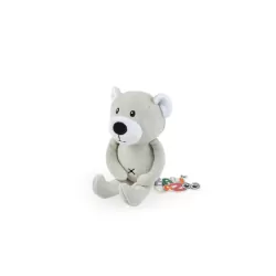 Miś Tulimy jasnoszary 19cm