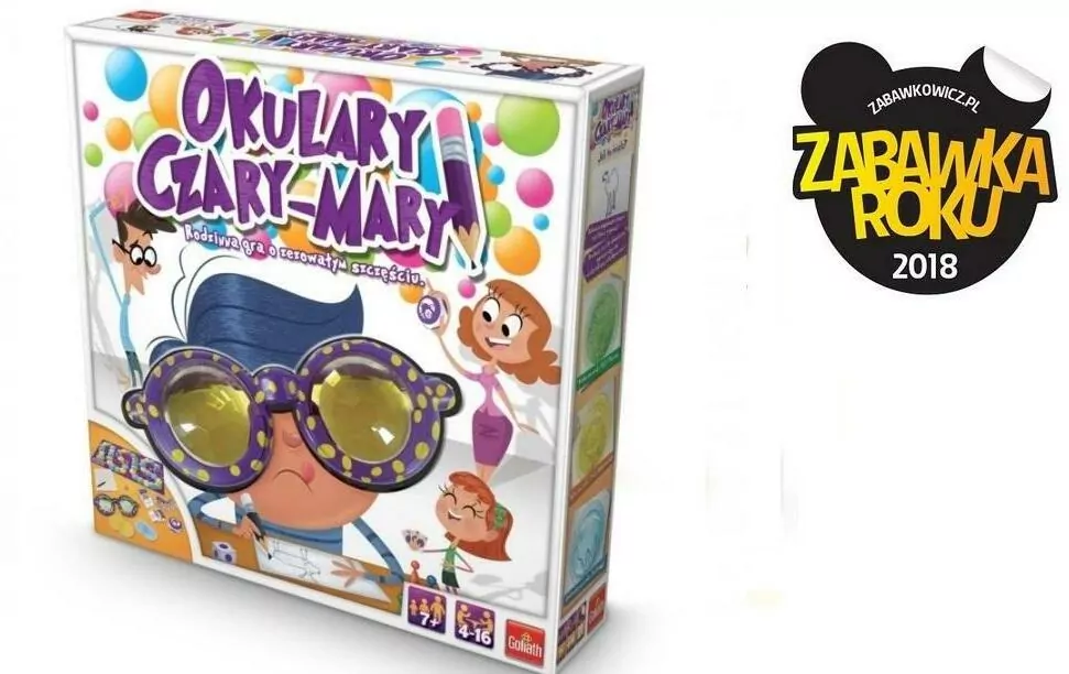 Okulary Czary mary. Rodzinna gra o zezowatym szczęściu - tantis.pl