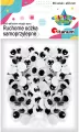 Oczy samoprzylepne bez rzęs 12 mm okrągłe - tantis.pl