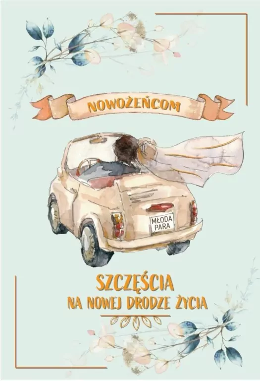 Kartka okolicznościowa Ślub - tantis.pl