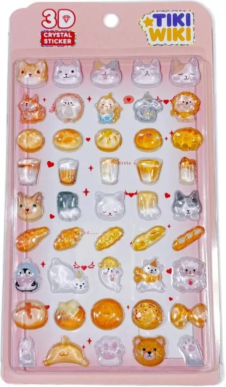 Naklejki 3D Crystal Kotki - tantis.pl