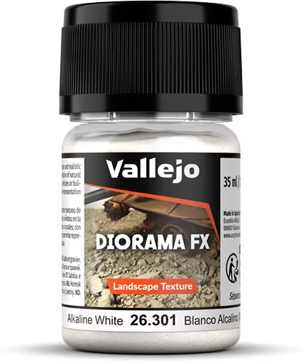 Vallejo: 26.303 - Diorama FX - Landscape Textures - Alkaline White (2-5 mm) - tantis.pl