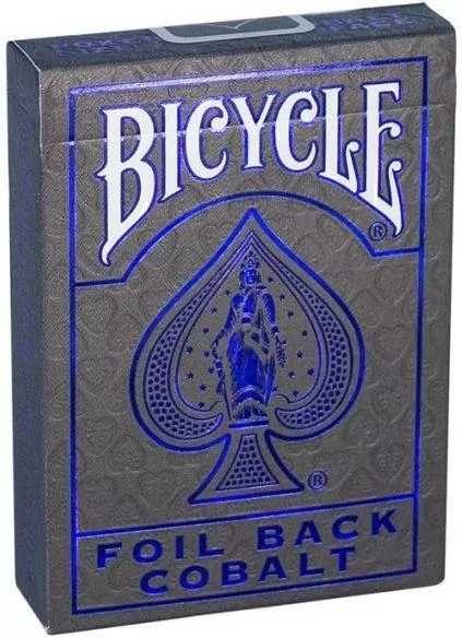 Bicycle. Karty Metalluxe. Niebieskie - tantis.pl