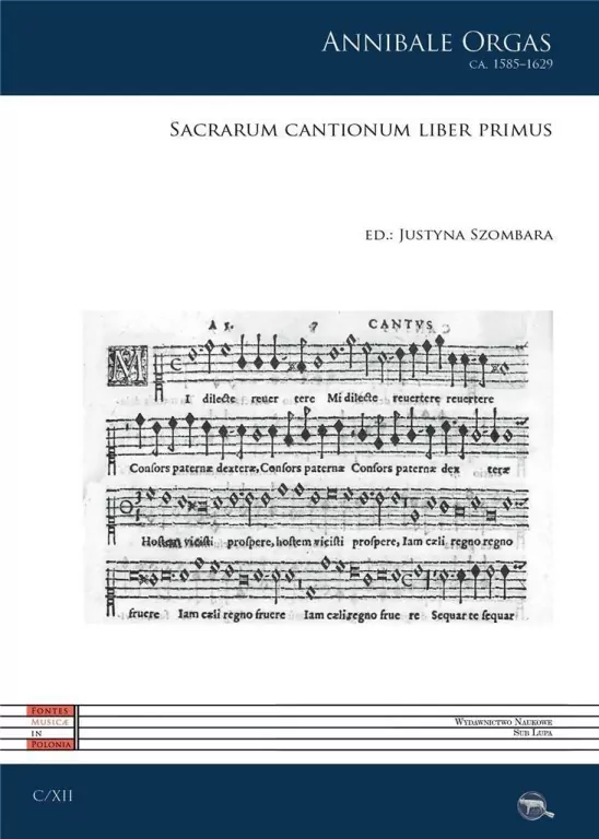 Sacrarum cantionum liber primus - tantis.pl