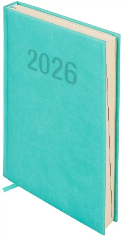 Kalendarz 2026 A5 Colorfix DNS turkusowy - tantis.pl