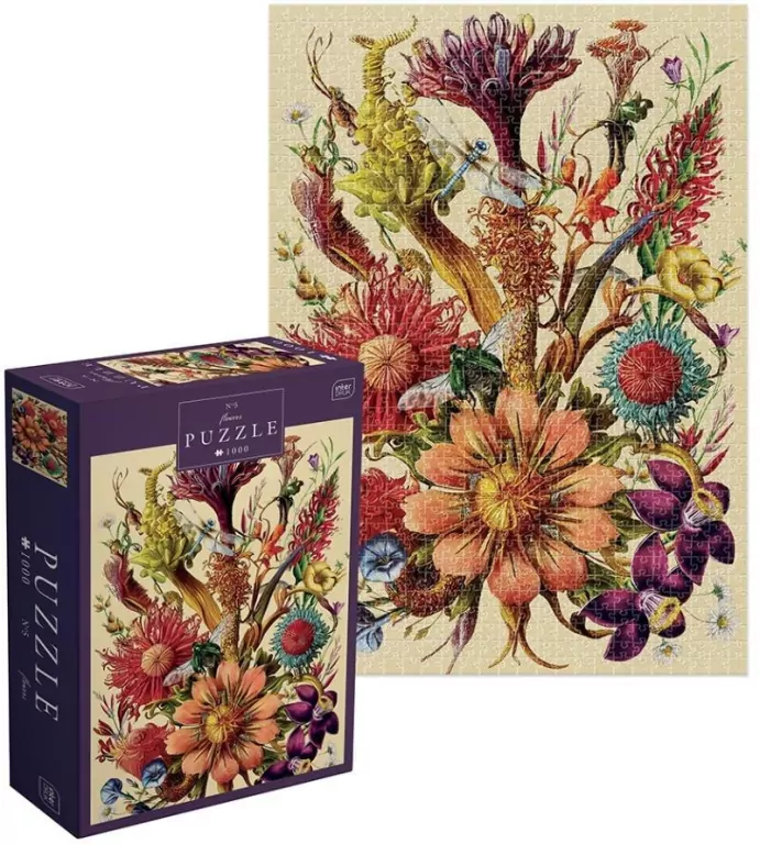 Puzzle 1000. Flowers 5 - tantis.pl