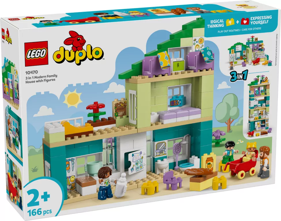 LEGO® Duplo. Nowoczesny dom rodzinny 10470 - tantis.pl