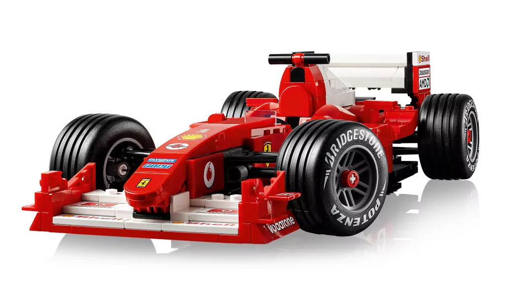 LEGO® Icons. Ferrari F2004 i Michael Schumacher 11375 - tantis.pl