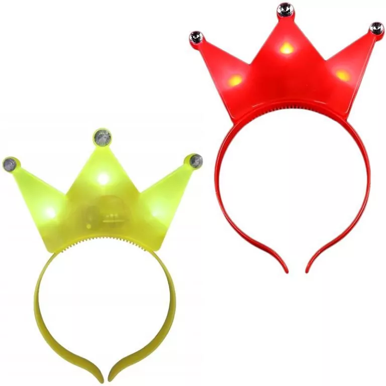 Opaska korona świecąca MIX - tantis.pl