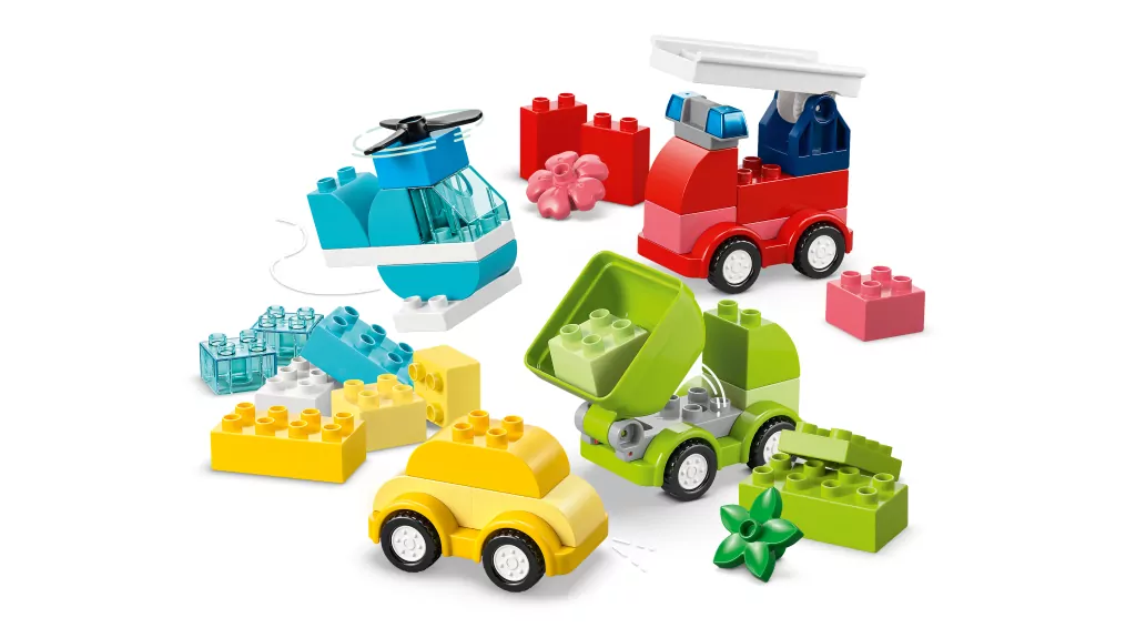 LEGO® Duplo. Kreatywne pojazdy 10474 - tantis.pl