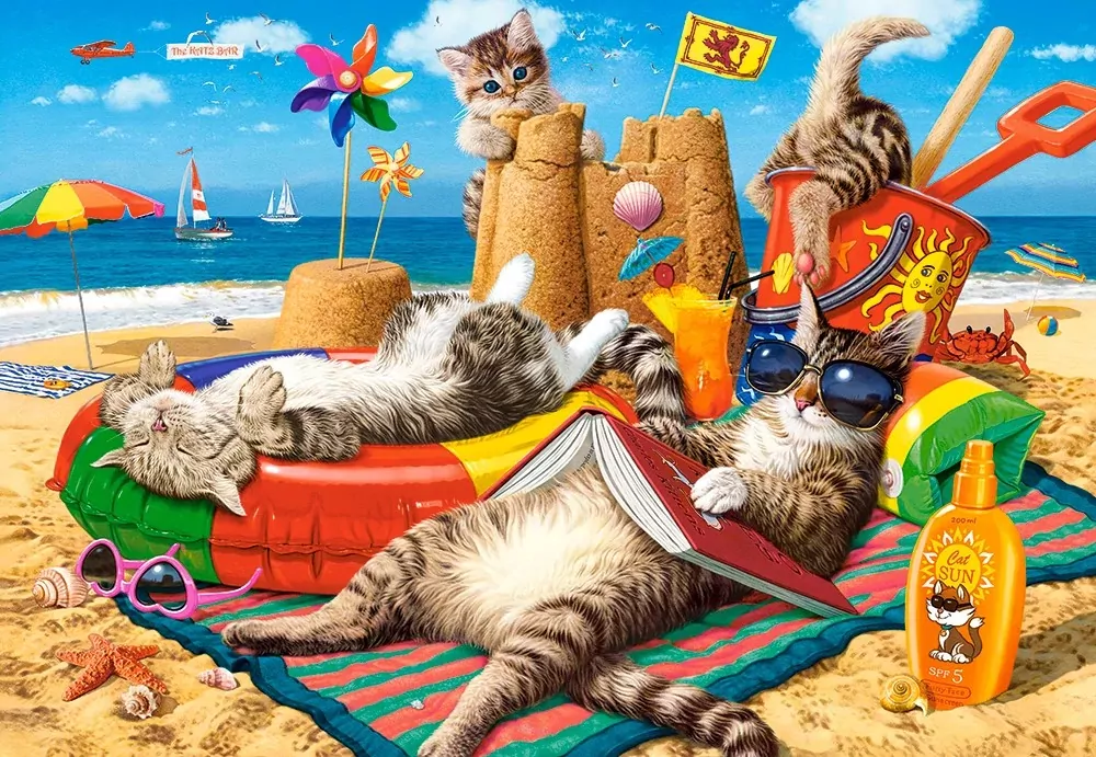 Puzzle 1000. Letnie klimaty - tantis.pl