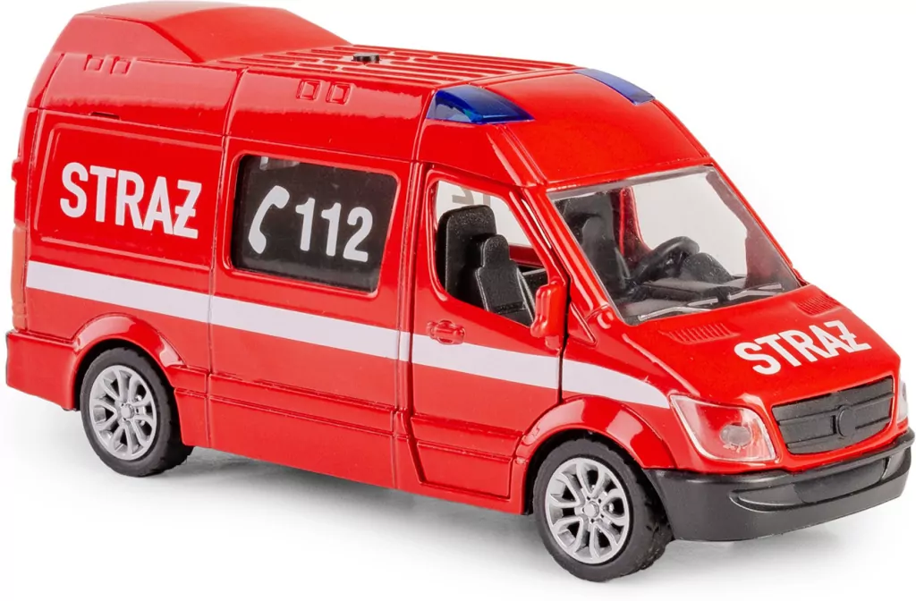 Pojazd ratunkowy. Straż pożarna - tantis.pl