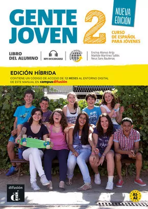 Gente joven 2 NE Podręcznik Edición Hibrida dla szkół językowych - tantis.pl