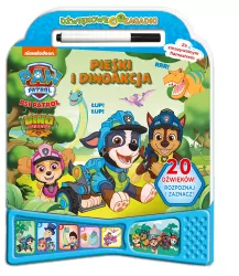 Psi Patrol. Pieski i dinoakcja. Dźwiękowe zagadki. Cz.1
