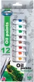 Farby olejne 12 kolorów 12 ml - tantis.pl