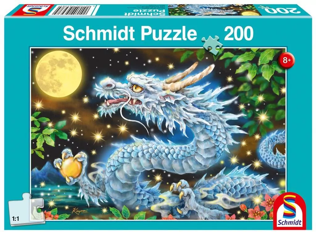Puzzle 200 Smocza przygoda - tantis.pl