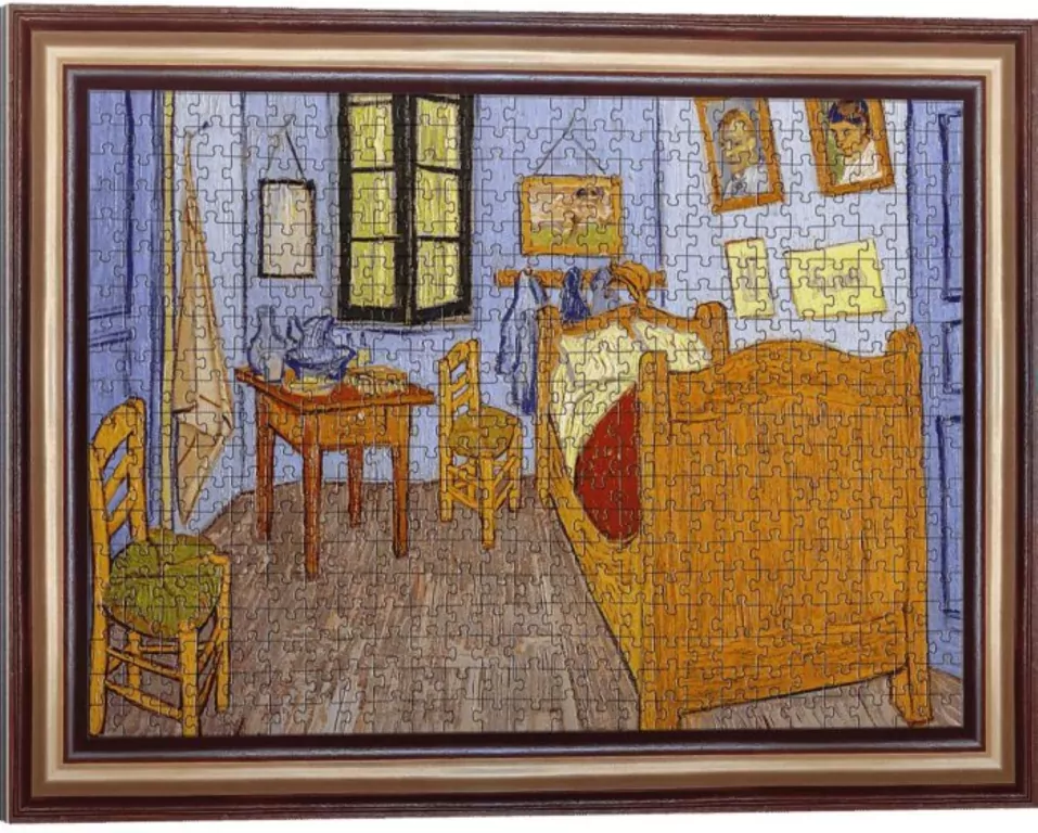 Puzzlorama 500 Pokój van Gogha w Arles TREFL - tantis.pl