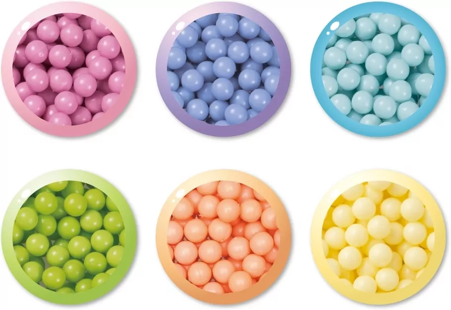Aquabeads Pastelowe koraliki. Zestaw uzupełniający - tantis.pl