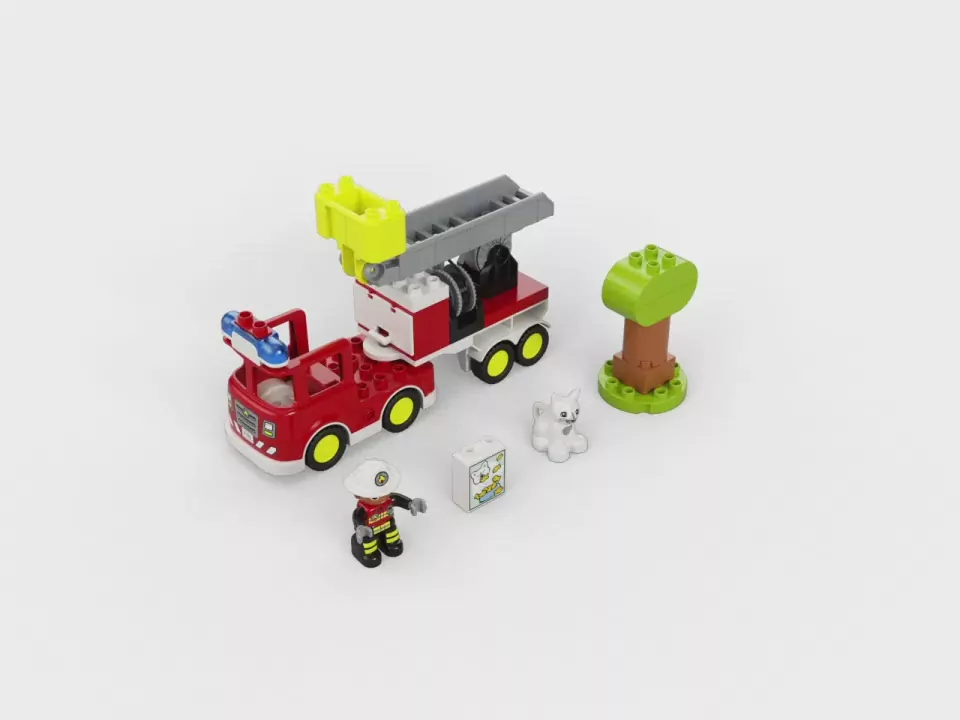 LEGO DUPLO. Wóz strażacki. 10969 - tantis.pl