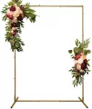 Stelaż prostokątny złoty 150x200cm 16el - tantis.pl