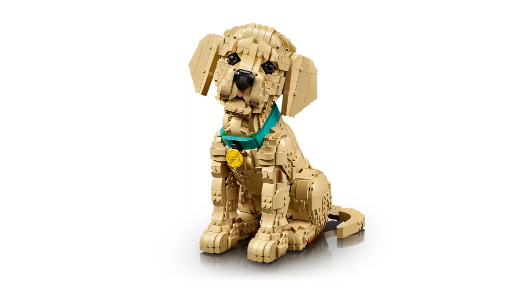 LEGO® Icons. Szczeniak golden retriever 11384 - tantis.pl